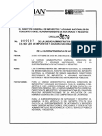 52 Con DIAN SNR 0007 2019 Impuesto Consumo Inmuebles y Enajenación de Inmuebles Art. 90 ET