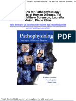 Test Bank For Pathophysiology Concepts of Human Disease 1st Edition Matthew Sorenson Lauretta Quinn Diane Klein