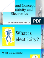 3.1 Nature and Concept of Electricity and Electronics Part 1