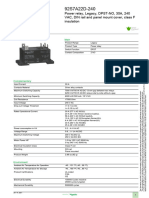 Legacy 92S7A22D-240 Document