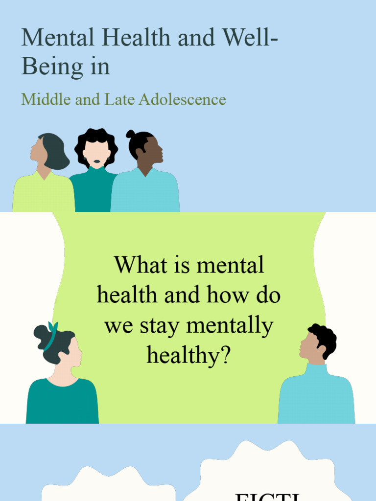 Mental Health in Adolescence | PDF | Mental Disorder | Mental Health