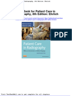 Test Bank For Patient Care in Radiography 8th Edition Ehrlich