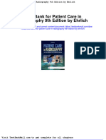 Test Bank For Patient Care in Radiography 9th Edition by Ehrlich