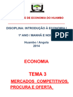 7 Aula - Equilibrio Da Procura e Da Oferta