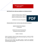 MC Direito Internacional Publico I II A