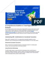 A Comprehensive Guideline To Trade Ripple (XRP) On Koinpark