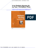 Test Bank For Pediatric Nursing An Introductory Text 11th Edition Price