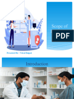 Scope of Pharmacy in Healthcare