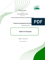 Projet1-Etude D'evenement