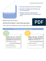 MATERI SIFAT HURUF SD ISHMAT - HALAQOH GK