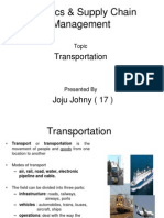 Joju - Logistics &amp; Supply Chain Management