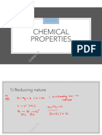 Chemical Properties: Chem RR