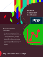 Pearson Correlation Coefficient
