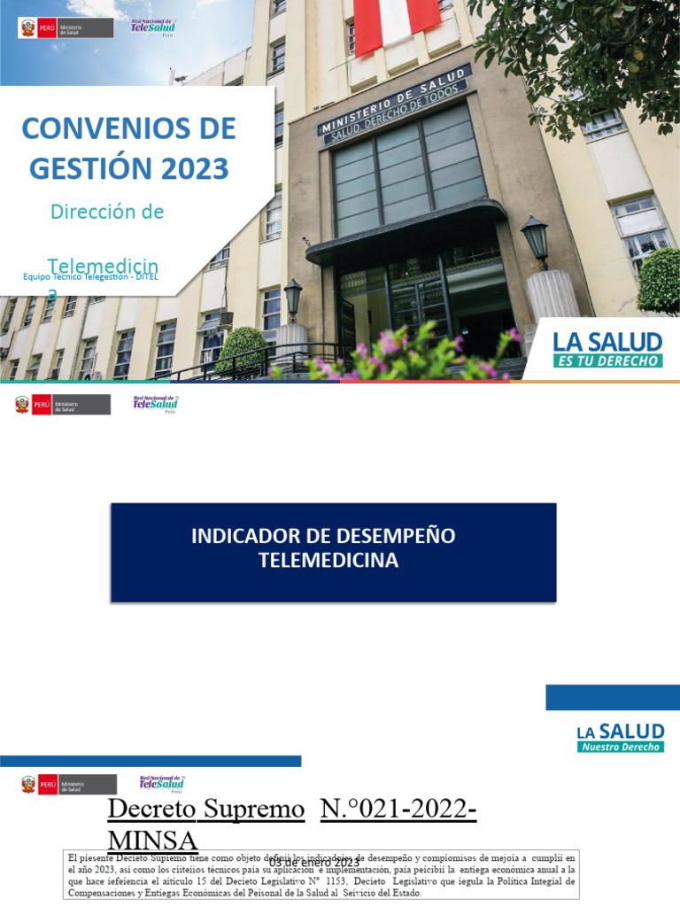 Convenios de Gestión 2023 | PDF | Ciencias de la Información ...