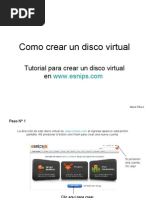 Como crear un disco virtual