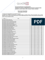 Prefeitura Barreiras-BA Concurso Publico 2022 Resultado Preliminar Av Titulos