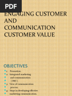 Engaging Customers and Communicating Customer Value