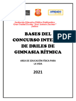 Bases Concurso Gimnasia Ritmica Jae 2021