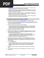 DLive Firmware Update Instructions Issue 6.1