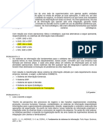 Sist - Informação Sem3 Nota10