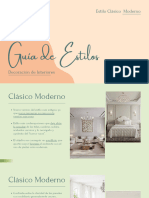 Guía de Estilos de Decoración - Clásico