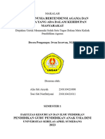 01 Makalah Pendidikan Agama PgPaud