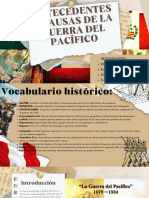 Antecedentes y Causas de La Guerra Del Pacífico Grupo 1