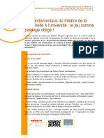 PDF THEATRE A L ECOLE FORMATION GENERALITES