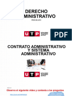 Contrato Administrativo y Sistema Administrativo