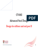 CV4102 Lecture 7 Design For Stiffener and End Post II