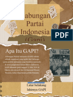 Gabungan Partai Indonesia (Gapi)