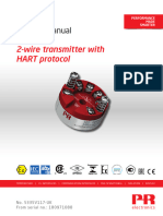 Product Manual 5335 2-Wire Transmitter With HART Protocol