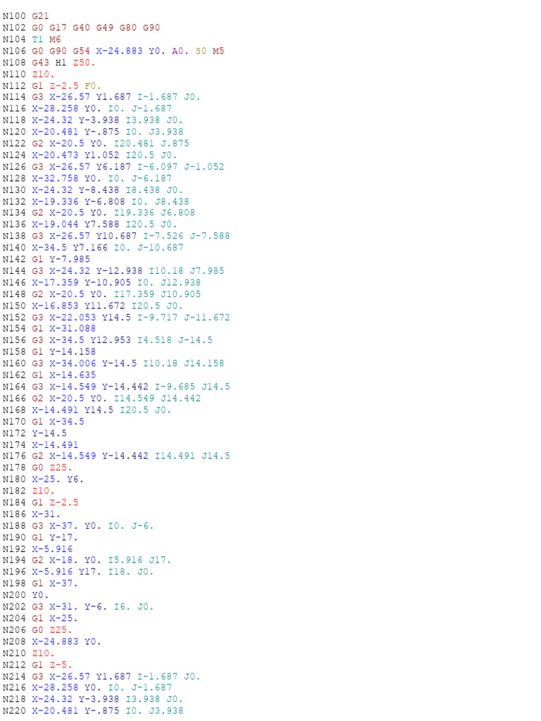 G Code Cnc Pdf