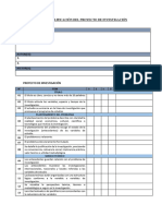 Ficha de Calificación de Proyecto de Investigación