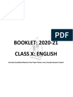 10th - English Simplified Material