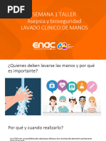 Pasos para Lavado de Manos Clínico y Quirúrgico | PDF | Lavado de manos ...