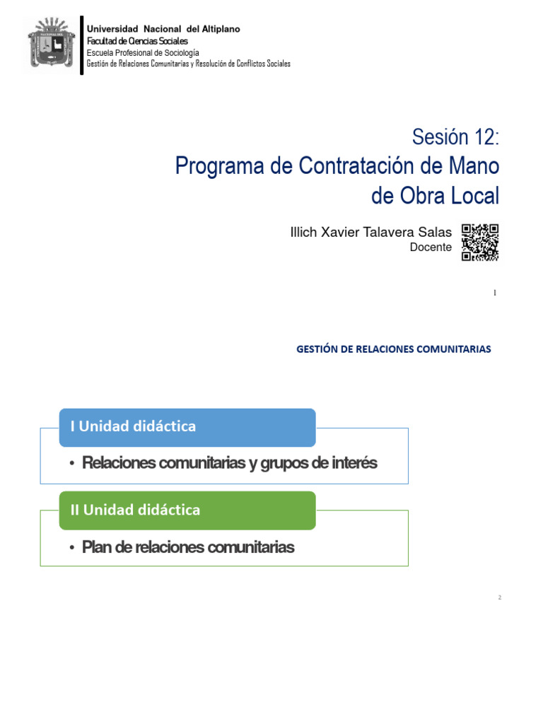 Programa de Contratación de Mano Local | PDF | Crecimiento personal y ...