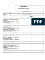 Admon Del F.H - Método Escalas Gráficas-Helen-Evaluación Del Desempeño-Jefe de Cocina