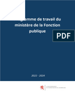 Programme de Travail Du MFP 2022 2024