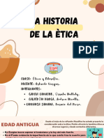 La HISTORIA DE LA ÉTICA