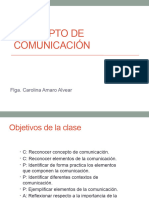 Clase 1-Concepto ComunicaciÃ N