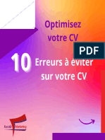 10 Erreurs À Éviter Sur Son CV