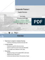 Capital Structure - APV