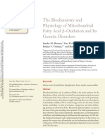 Beta Oxidation and Genetic Disorders (2016)