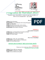 Programa de Navidad 2023