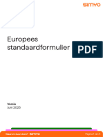 Europees Standaardformulier
