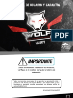 Manual Garantia y Mantenimiento Wolf Husky