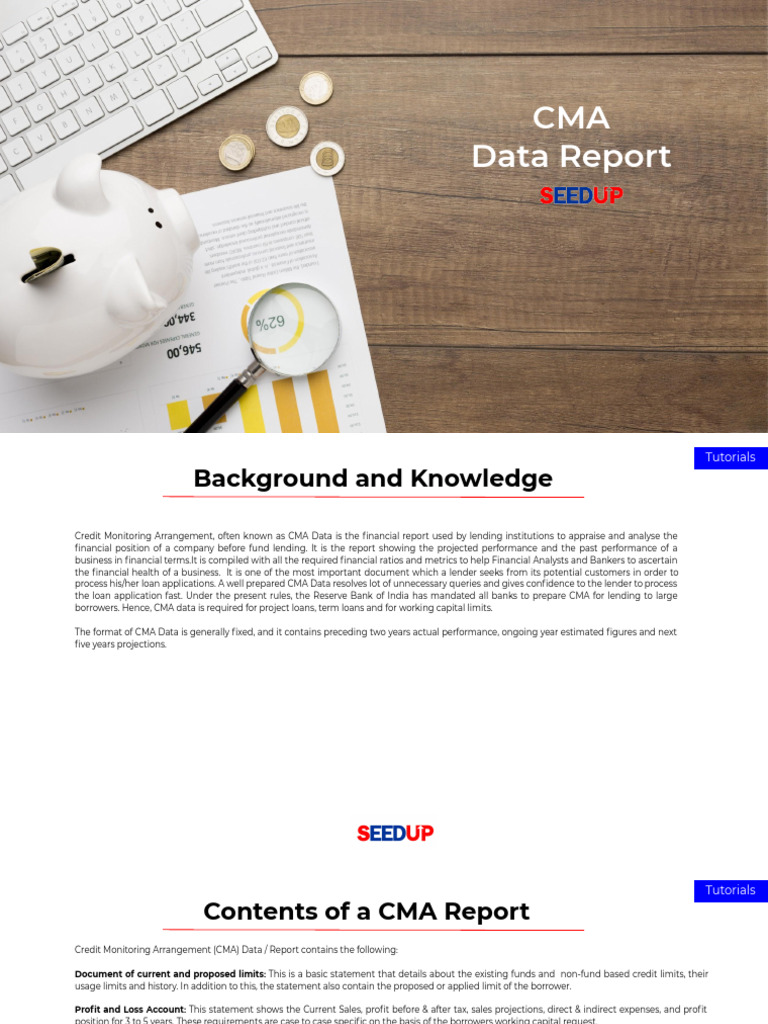 Cma Summary Report