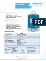 Termohigrómetro Datalogger TM-305U