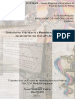 Capa de Livro Marketing Digital Gradiente Ouro Preto e Branco